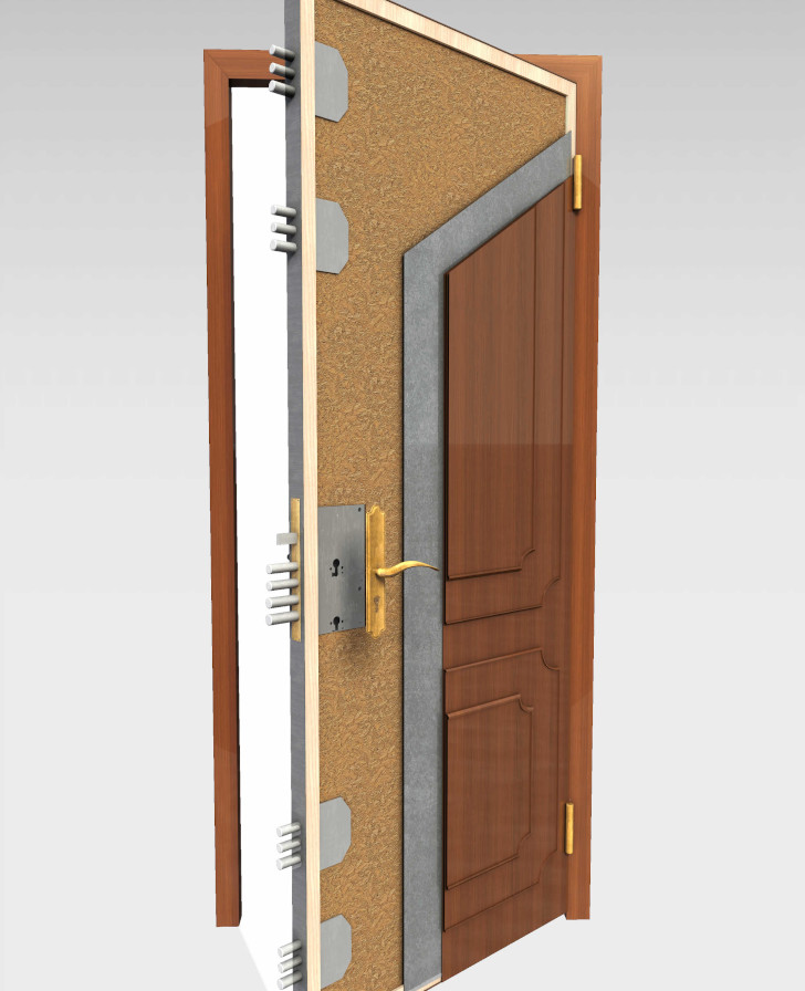 blindada1 - Venta e Instalación Puertas Entrada Casa de Madera