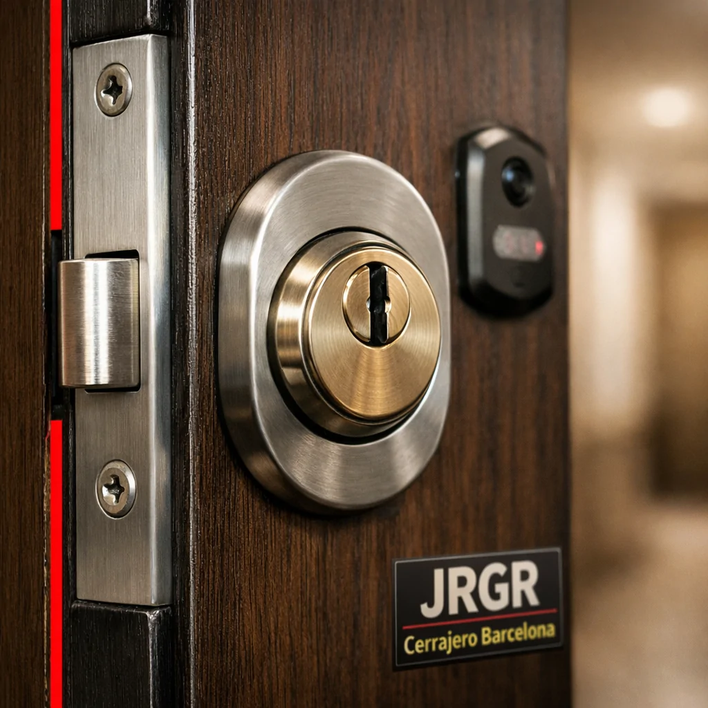 Cierre reforzado. Que elementos de seguridad adicionales se recomiendan con una puerta blindada en Barcelona