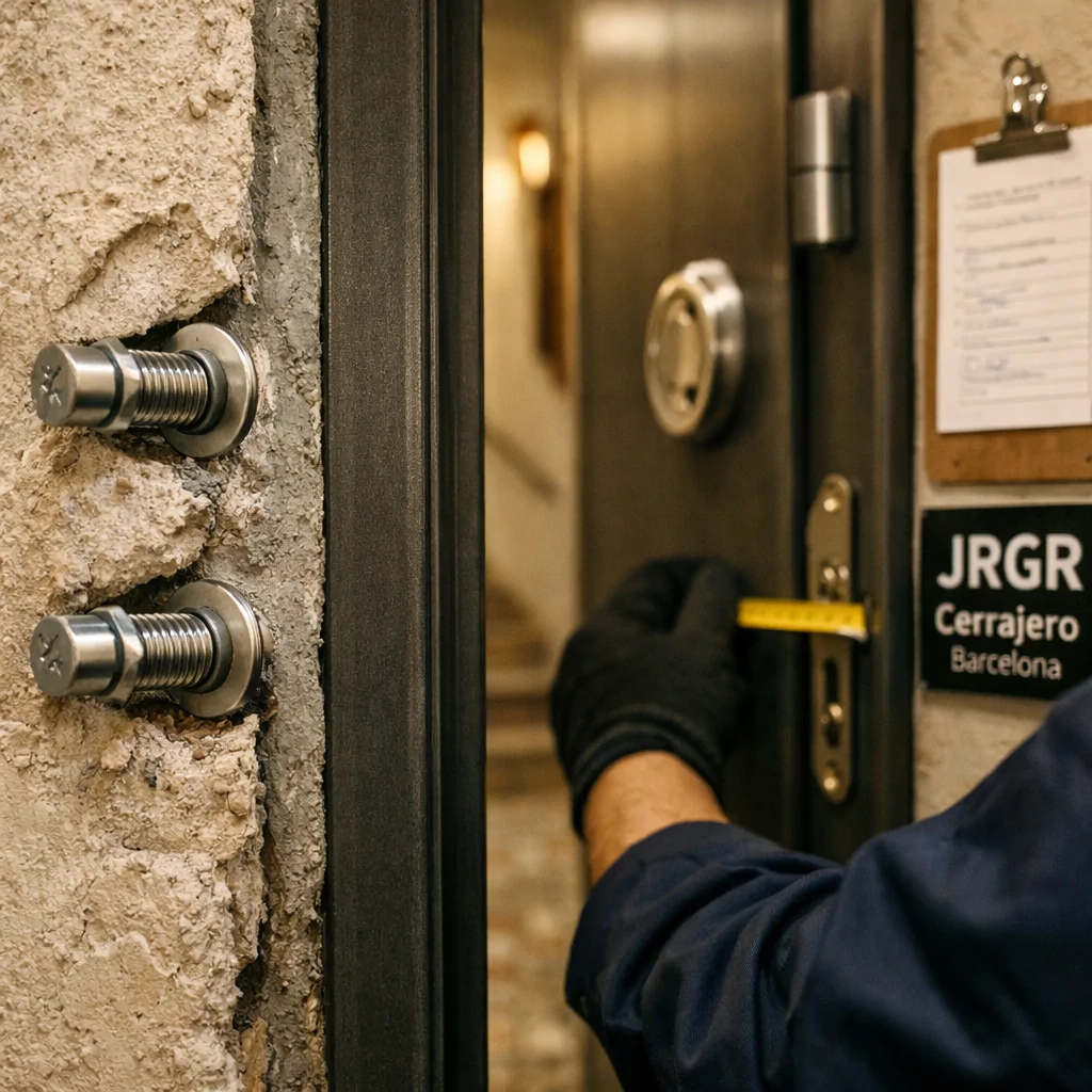 Puerta blindada en revisión: Como elegir el mejor cerrajero para instalar una puerta blindada en Barcelona